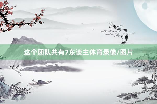 这个团队共有7东谈主体育录像/图片